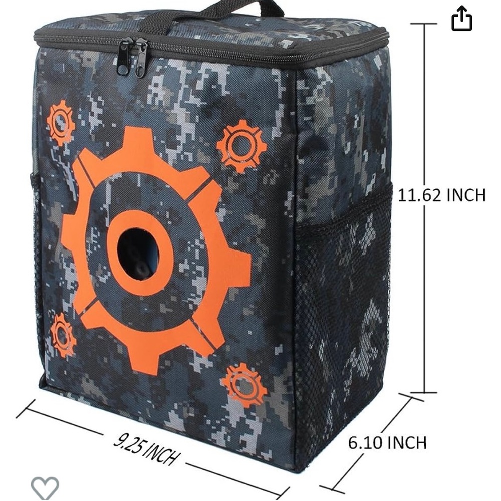 Target pouch for nerf guns